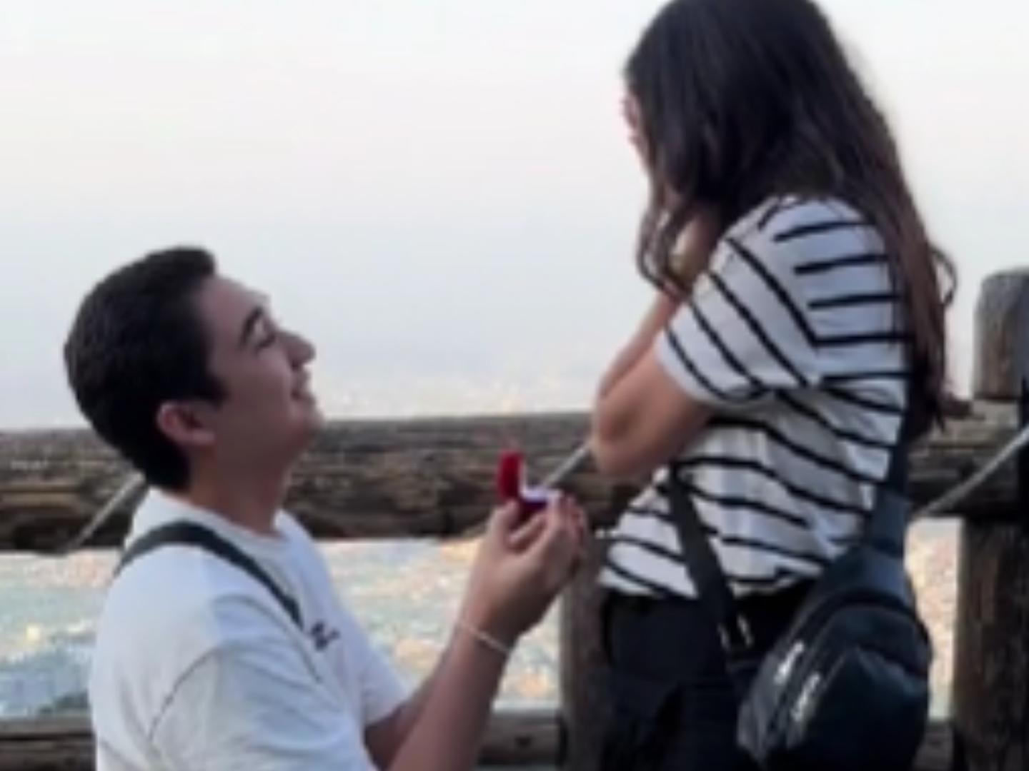 Video | ¿Señales? Petición de Matrimonio en un Barranco No Termina de lo Mejor 