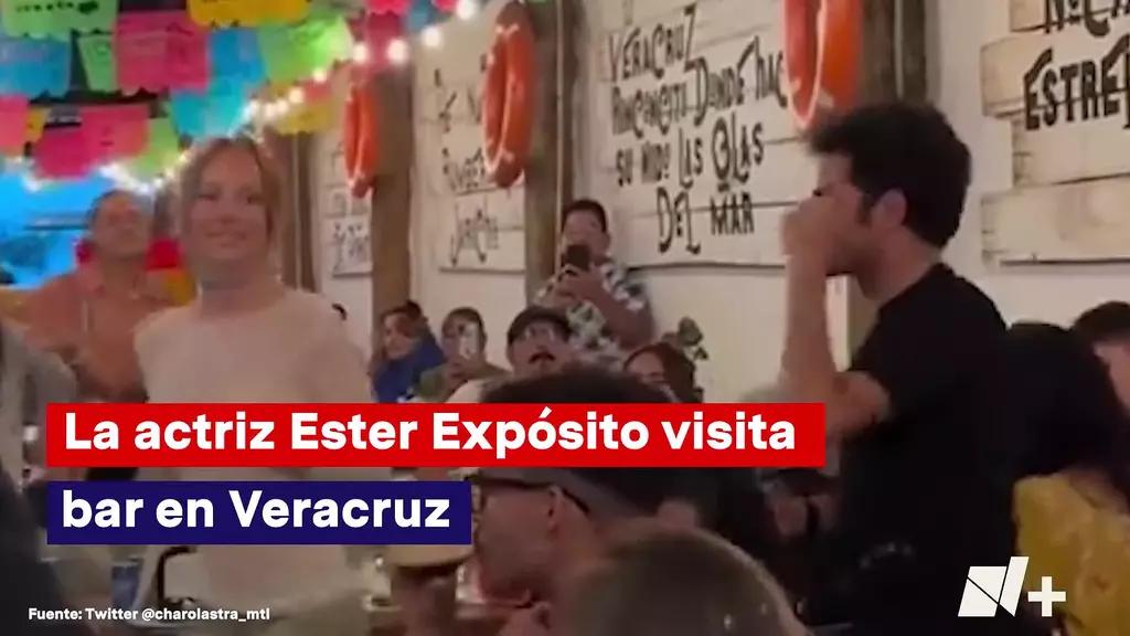 FOTO: Ester Expósito Bar en Veracruz