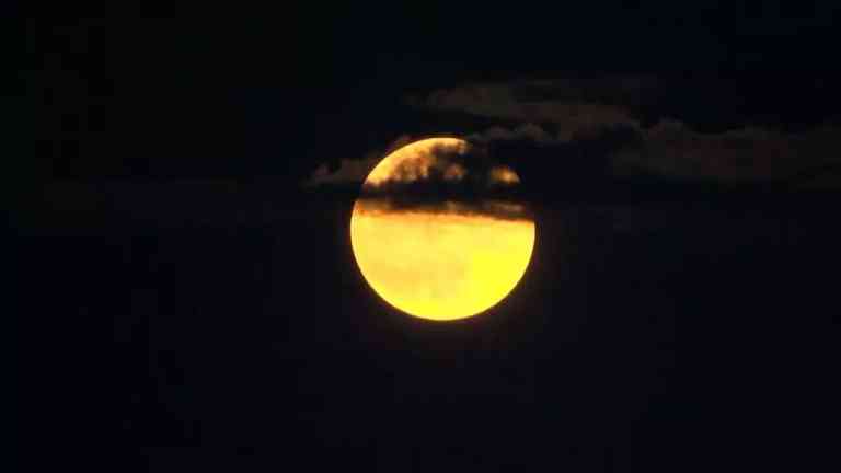 Así se Vio el Eclipse Lunar en la Costa Veracruzana