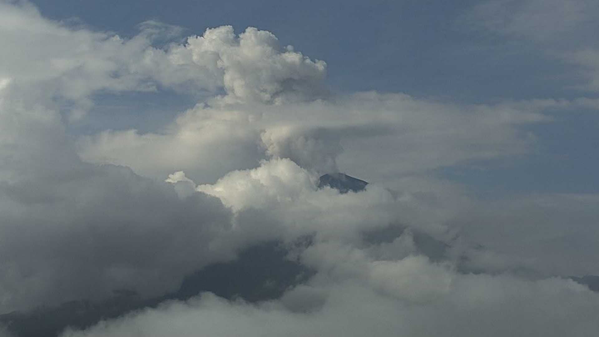La fumarola del Popocatépetl podría afectar hoy 28 de junio de 2024 a la Ciudad de México
