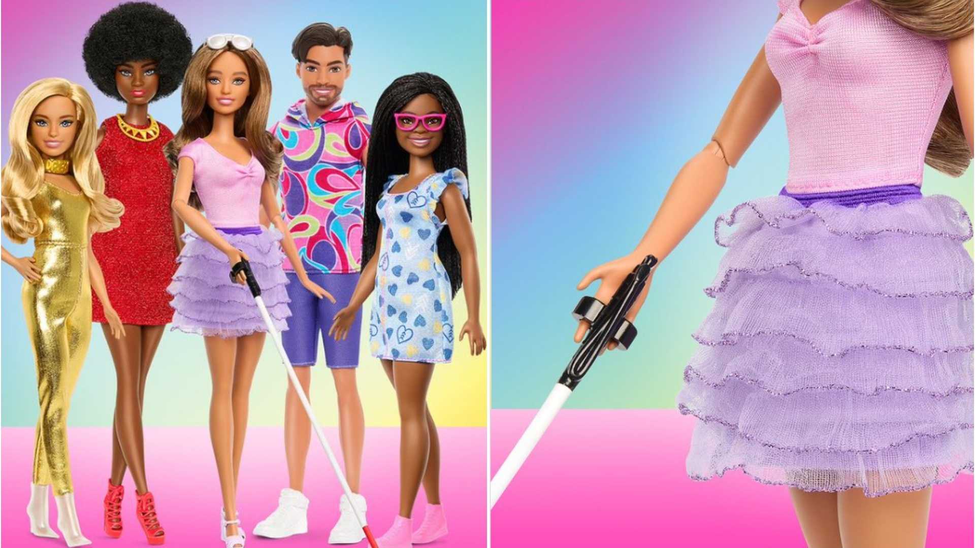 Mattel Lanza Nuevas 'Barbie' Invidente y con Síndrome de Down