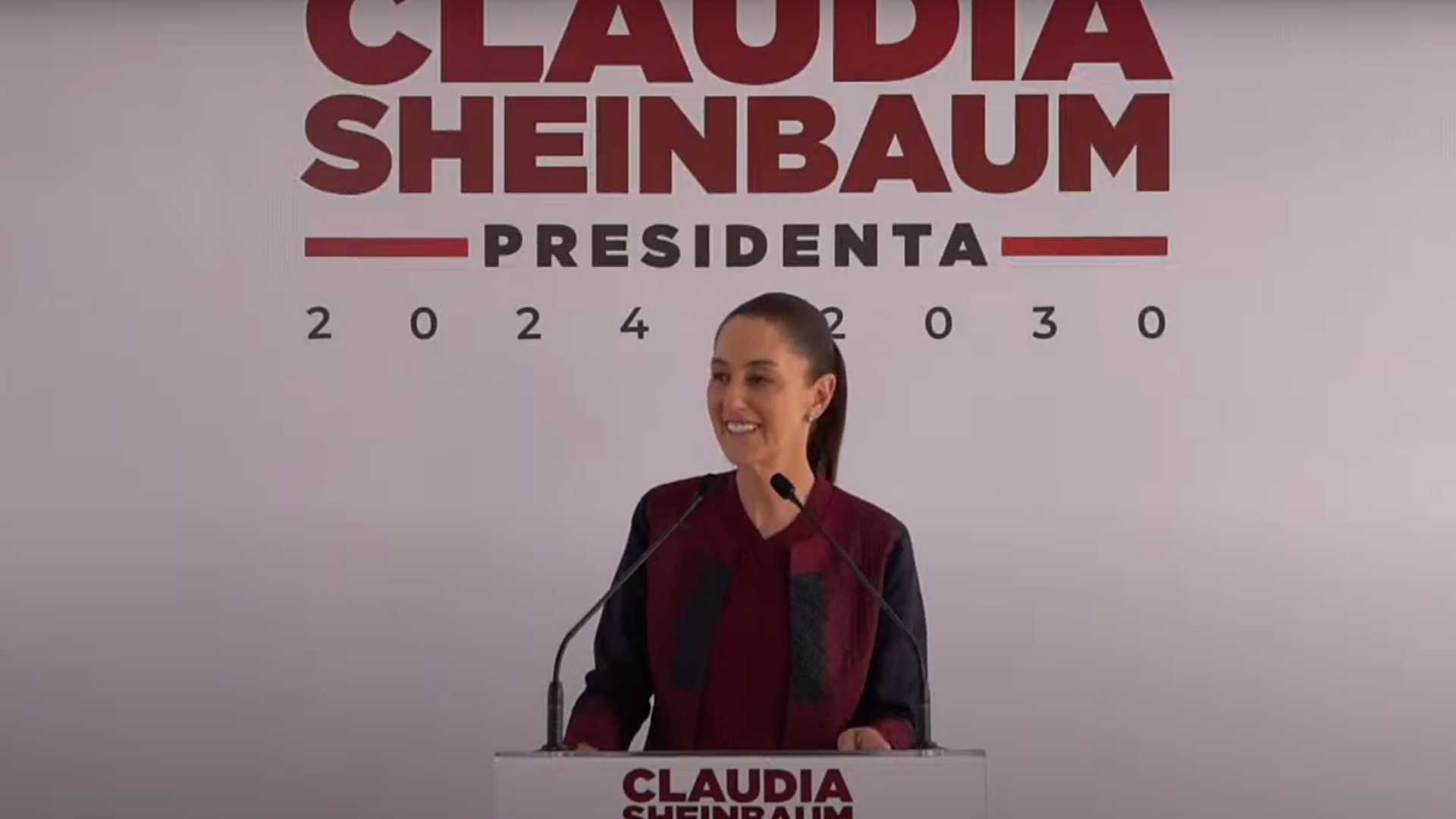 Claudia Sheinbaum en conferencia de prensa