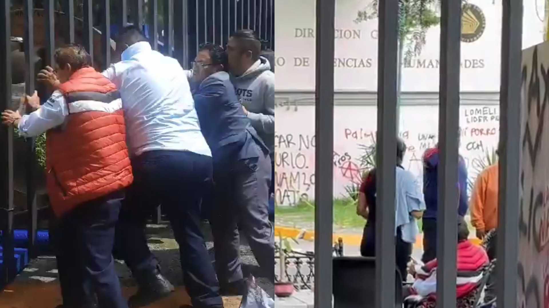 UNAM recupera instalaciones de la Dirección General de CCH tras ser vandalizadas