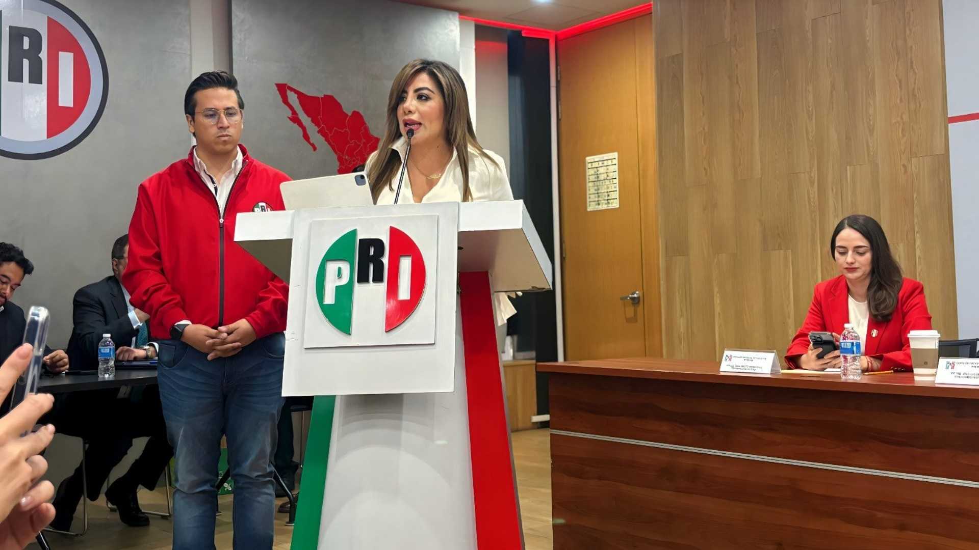 Lorena Piñón busca la presidencia nacional del PRI