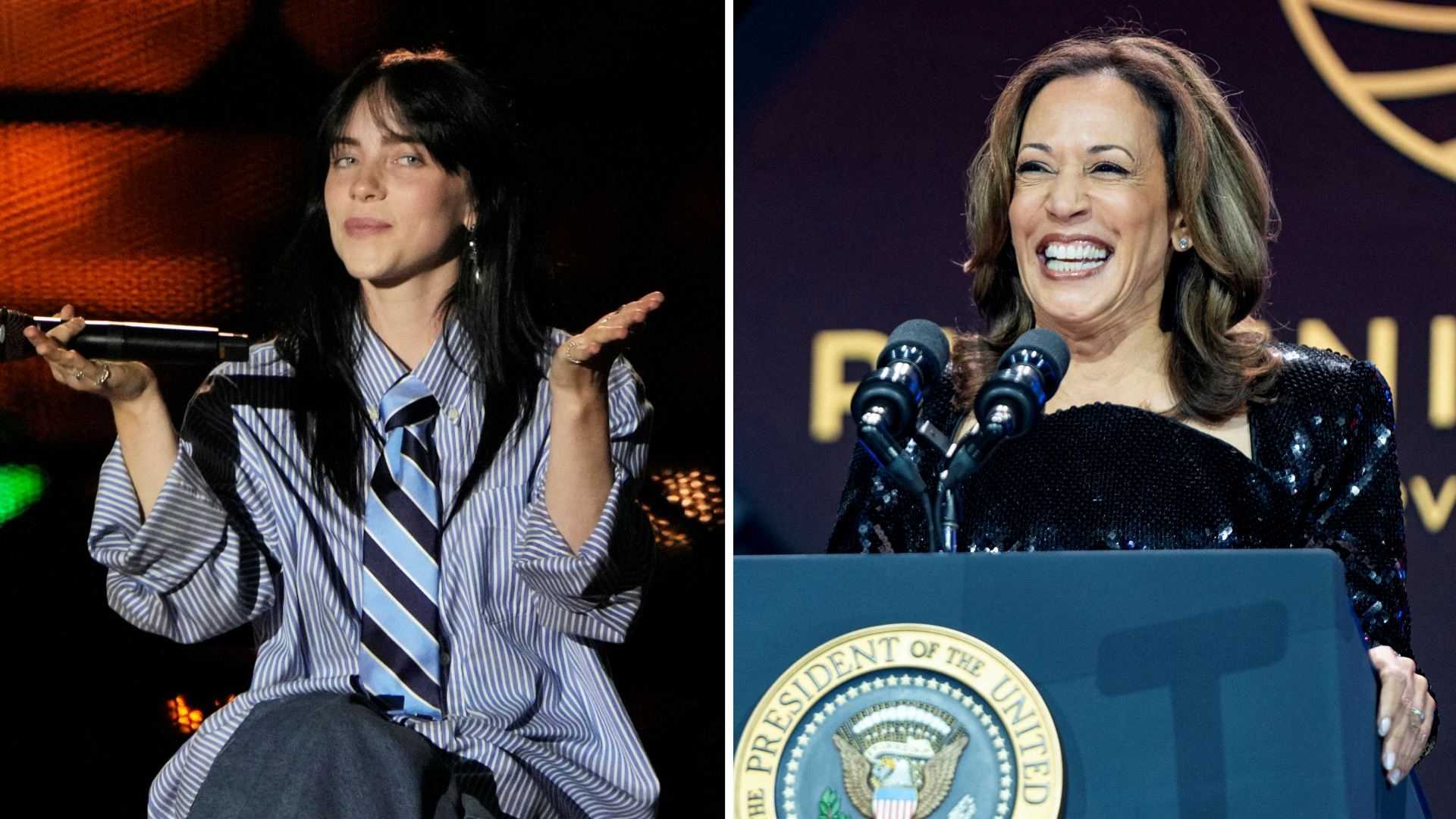 Billie Eilish anuncia respaldo a Kamala Harris