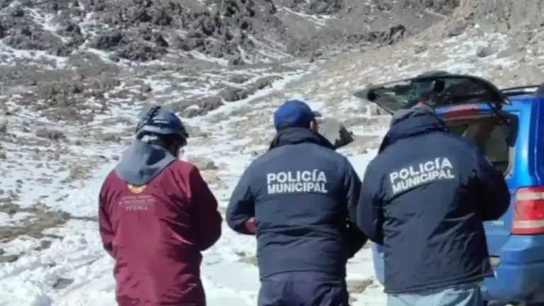 David Urbina y Jessica ’N’, alpinistas desaparecidos el pasado 17 de febrero en Pico de Orizaba, ya fueron localizados. Uno de ellos perdió la vida.