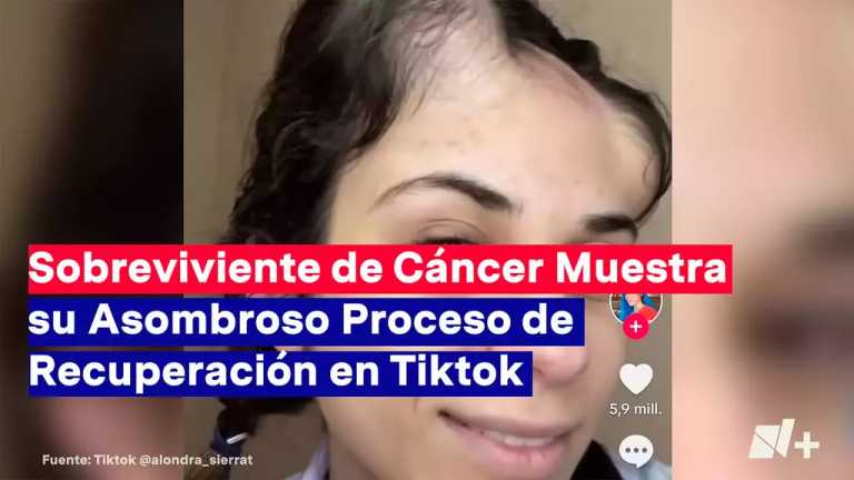 Alondra Sierra, es una tiktoker mexicana, que mostró su increíble recuperación tras padecer cáncer de piel