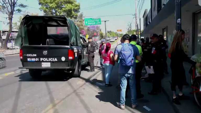 Después de tres horas se reanudó el servicio en la Línea 7 del Metro de la Ciudad de México; una persona resultó lesionada de un pie al esperar una unidad RTP