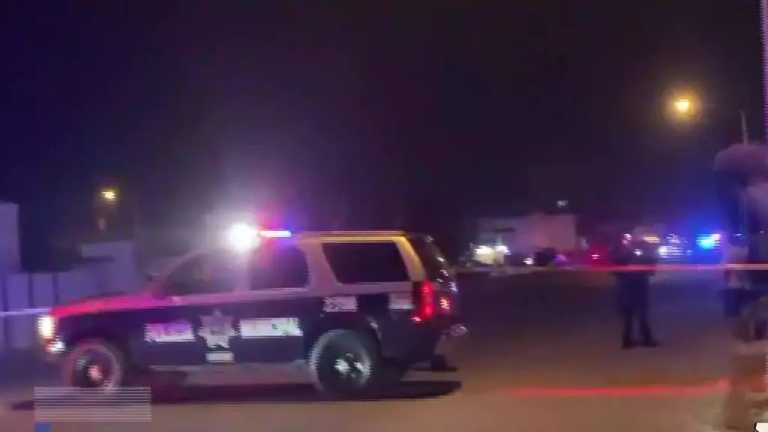 En San Luis Río Colorado un ataque armado dejo dos personas lesionadas y dos más sin vida por impacto de arma de fuego; la agresión se presentó a las 8:10 de la noche del lunes.