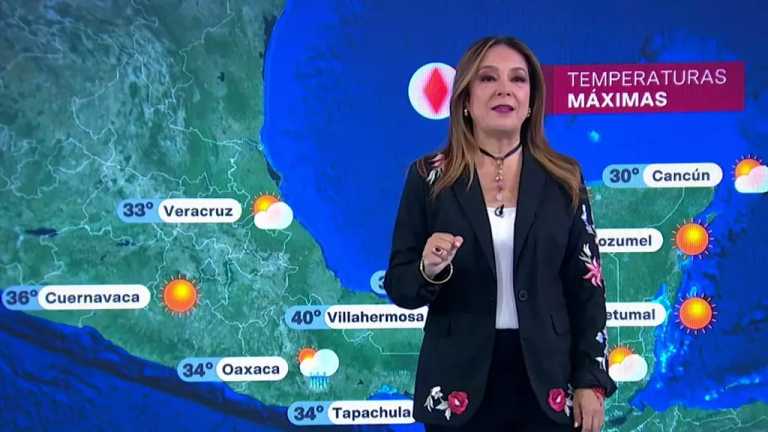 Raquel Méndez comenta que hoy 3 de mayo de 2024, la Ciudad de México (CDMX) tendrá una temperatura máxima de 31 grados centígrados