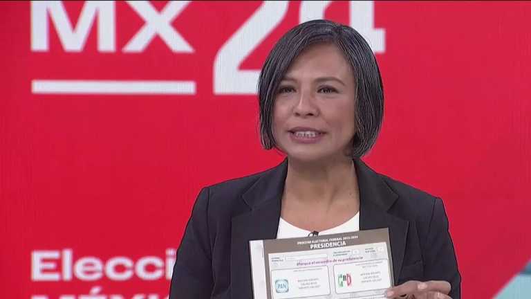 Norma Irene de la Cruz, consejera del INE, explica en Despierta cómo se debe marca la boleta electoral para el próximo 2 de junio de 2024