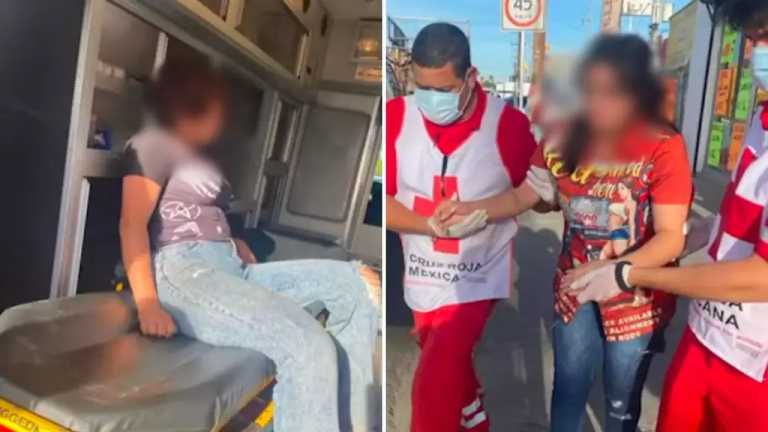 Luego de ir a comer pollo rostizado Colonia Leandro Valle en Mexicali, los jóvenes presentaron síntomas de intoxicación por lo que fueron atendidos por paramédicos de Cruz Roja.