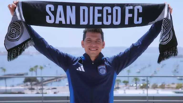 Este jueves 6 de junio se informó que oficialmente, Hirving 'Chuky' Lozano será el nuevo jugador de San Diego FC de la MLS