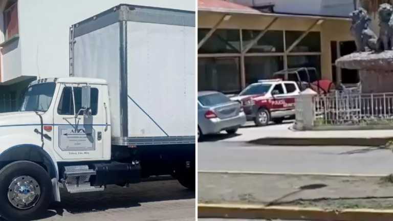 Las víctimas circulaban a bordo de un camión de carga en Texmelucan, Puebla, cuando sujetos en una moto los interceptaron para asaltarlos, pero no lo lograron.