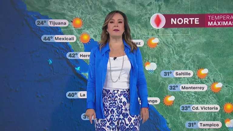 Raquel Méndez comenta que hoy 31 de julio de 2024, una zona de inestabilidad provoca fuertes lluvias en gran parte de México; la CDMX tendrá una temperatura máxima de 23 grados centígrados