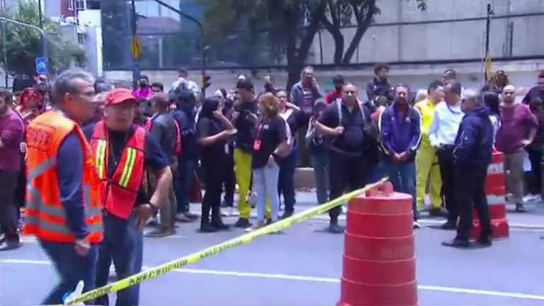 Este viernes, 2 de agosto de 2024, se activó la alerta sísmica en la CDMX; desalojan edificios de manera preventiva