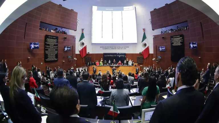 El Senado de la República recibió la minuta sobre la reforma al Poder Judicial aprobada por los diputados. Fernández Noroña anunció sedes alternas en caso de no poder sesionar en la sede principal