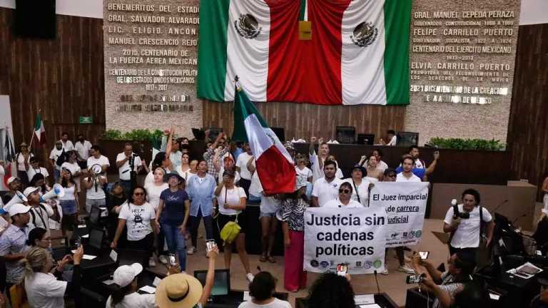 La Reforma al Poder Judicial ya fue avalada por 17 Congresos estatales requeridos para ser considerada una reforma constitucional; aquí los estados que la aprobaron