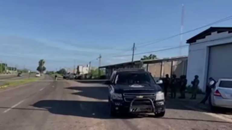 Se reportaron detonaciones de arma de fuego en el sector de La Campiña, en Culiacán, Sinaloa; se trató de una agresión a personal militar por parte de civiles armados