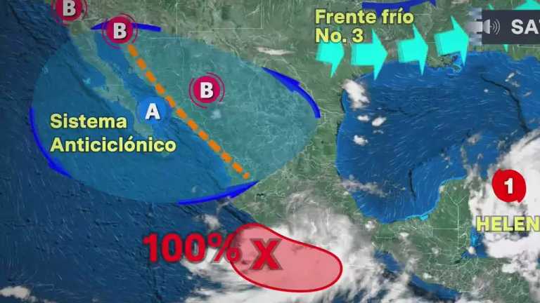 Helene se convirtió en huracán categoría uno. Actualmente está a 135 kilómetros de Cancún, Cozumel, Playa del Carmen y Tulum, en Quintana Roo