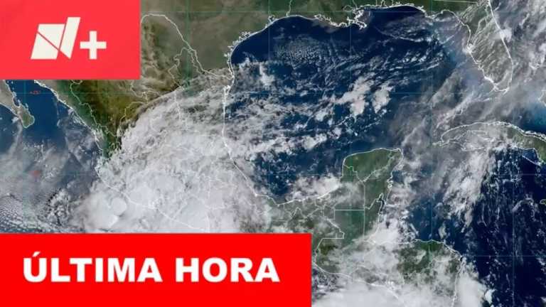 La tormenta tropical John tocó tierra en Aquila, Michoacán,con vientos de 75 kilómetros por hora y rachas de 95