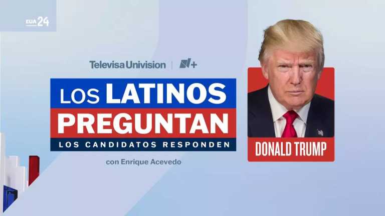 TelevisaUnivision y N+ presentan el foro abierto: “Los latinos preguntan, los candidatos responden”. En un formato sin precedentes en los medios de Estados Unidos y México, 100 votantes latinos dialogan cara a cara con el candidato republicano, Donald Trump. Sin la intervención de periodistas, serán los propios ciudadanos quienes formulen preguntas en vivo, lo que plantea la posibilidad de interacciones más reales y directas