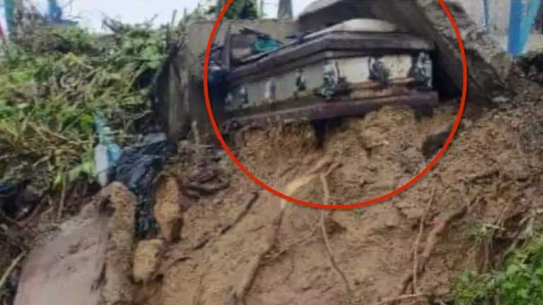 Suman 50 hrs. de intensas lluvias en la comunidad de Chachahuantla en Naupan; Además se registraron más derrumbes en carreteras de la Sierra de Puebla.