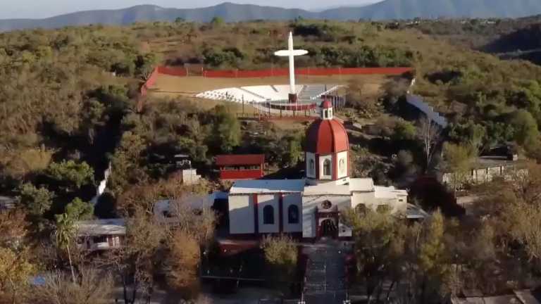 El Chorrito, en Hidalgo, Tamaulipas, es el santuario religioso más importante del Estado y en breve contará con una virgen monumental de más de 30 metros de altura.