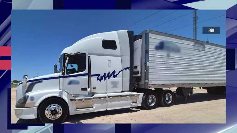 Por transportar está droga oculta en un compartimento del tráiler que conducía, un hombre fue sentenciado a más de 8 años de cárcel tras ser detenido en el entronque a Pesqueira