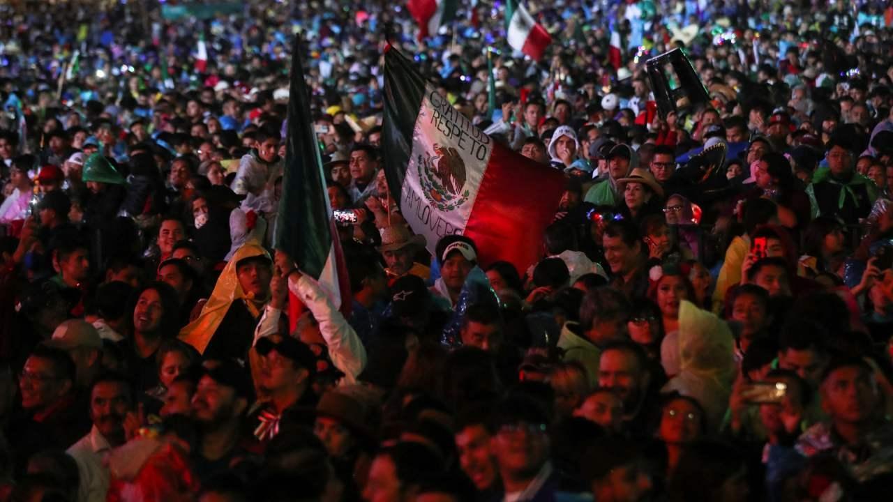 Galería | Así se Vivió el Grito de Independencia en el Zócalo de la CDMX 