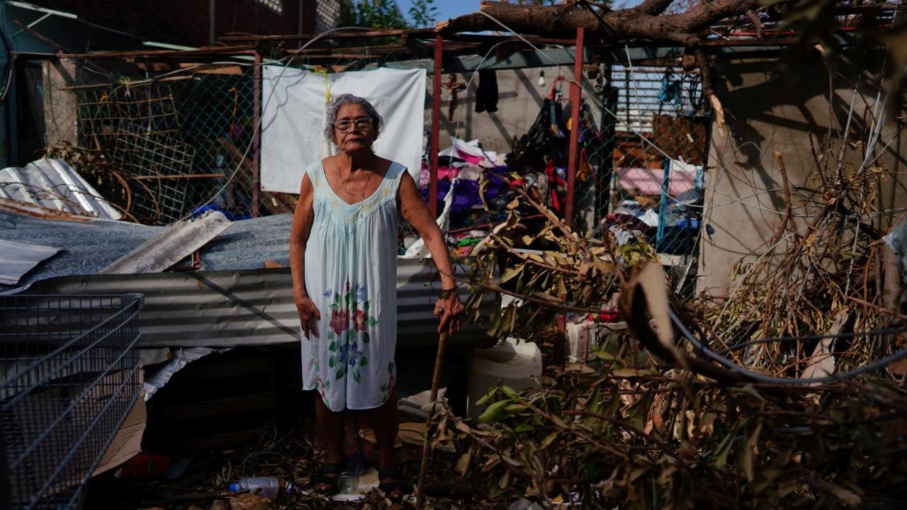 Más damnificados por el huracán Otis