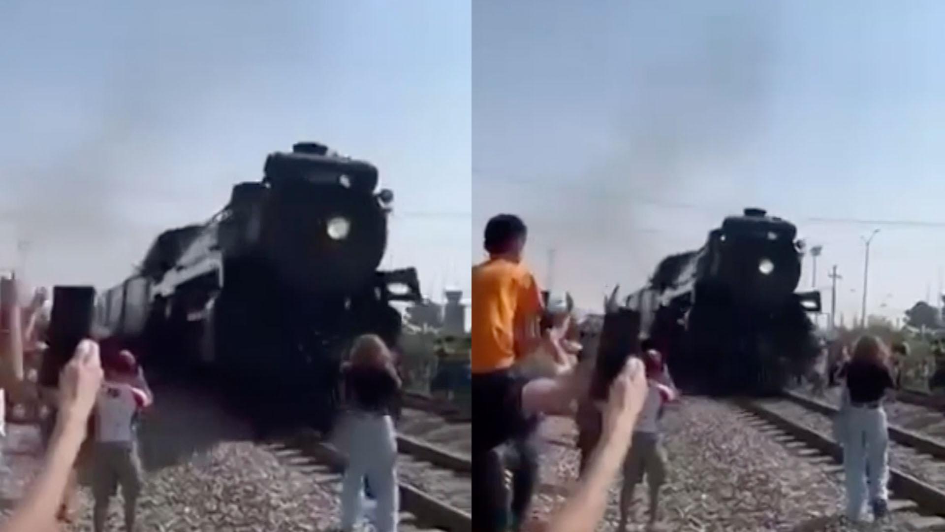 Video: Mujer Estuvo a Punto de Morir por Intentar Tomar Foto al Tren "La Emperatriz"