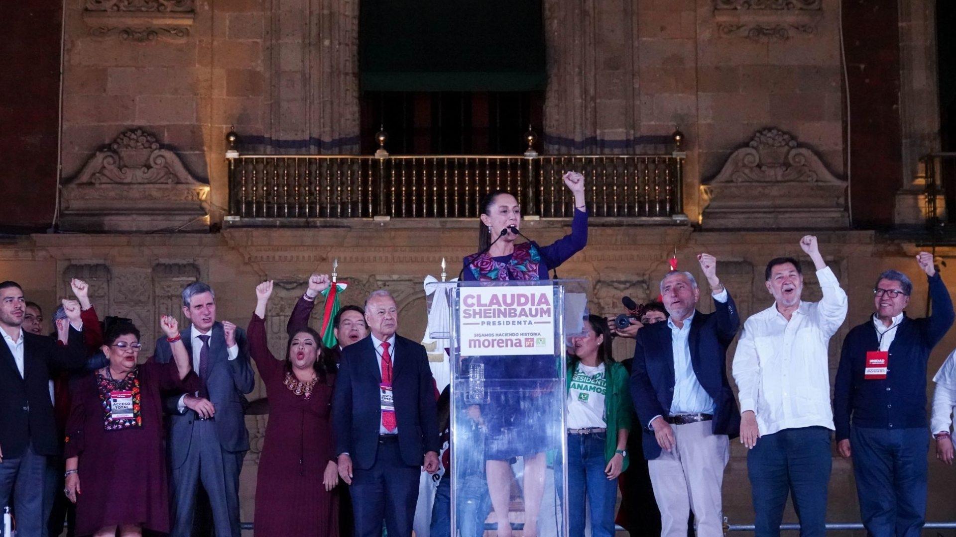 "Este 2 de Junio Nuevamente Hicimos Historia", Afirma Claudia Sheinbaum en el Zócalo