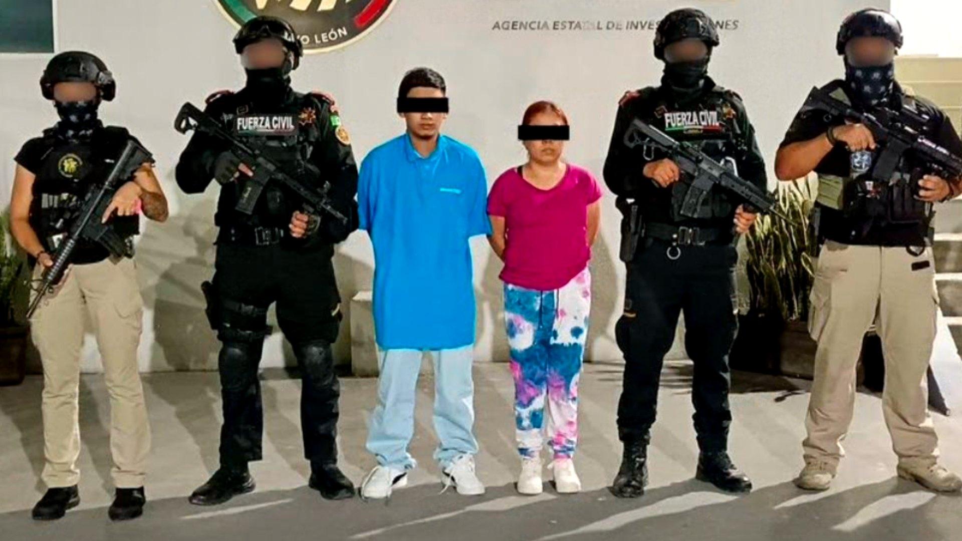 Detienen a 4 con Drogas y Armas Largas en Juárez, Nuevo León