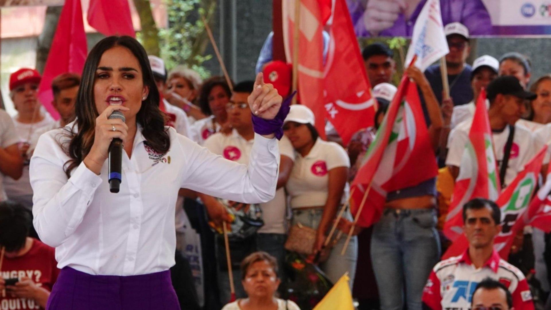 La alcaldesa electa de la Cuauhtémoc, Alessandra Rojo de la Vega