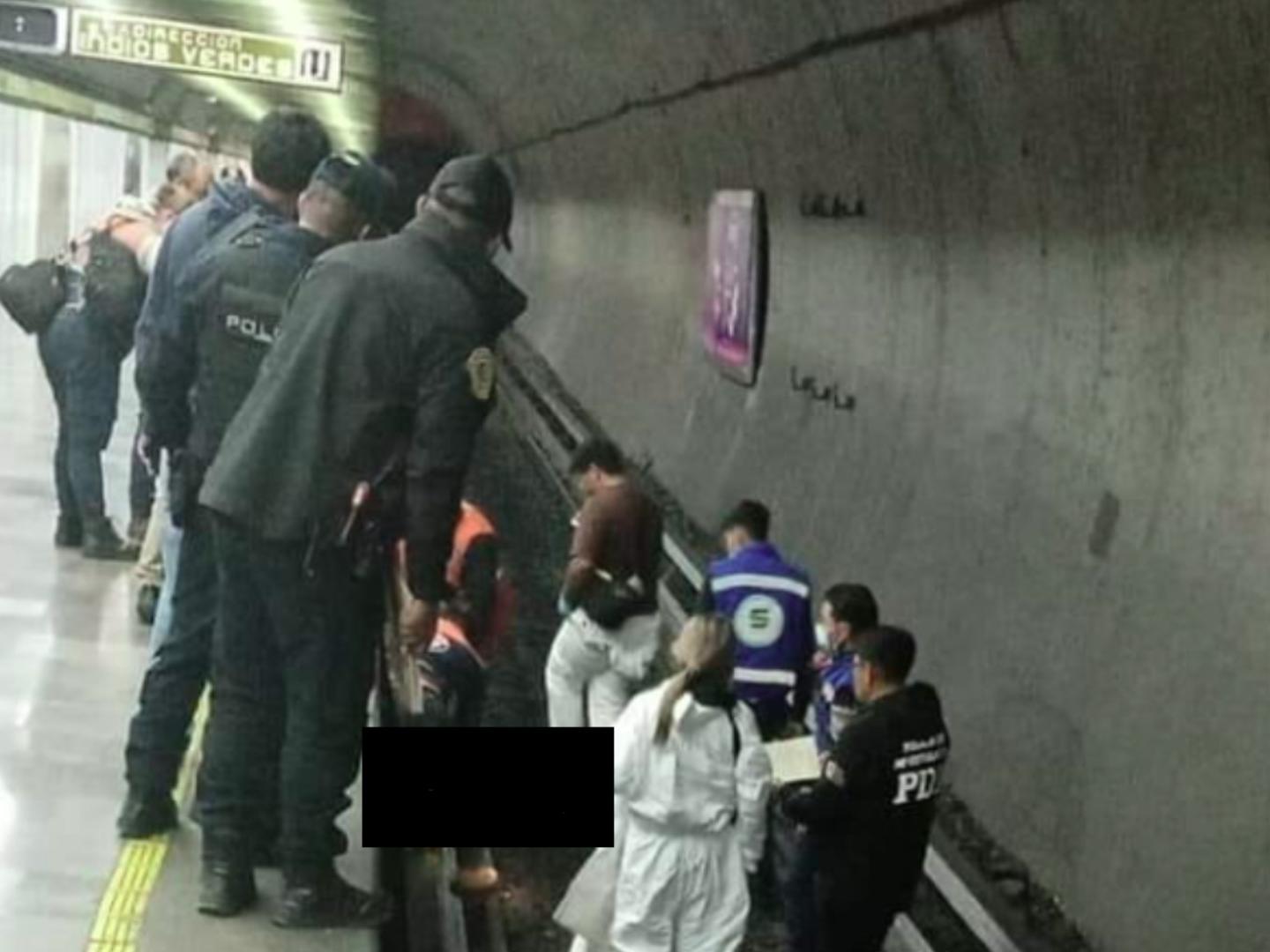 Hallan Persona Muerta en el Túnel de Línea 3 del Metro CDMX