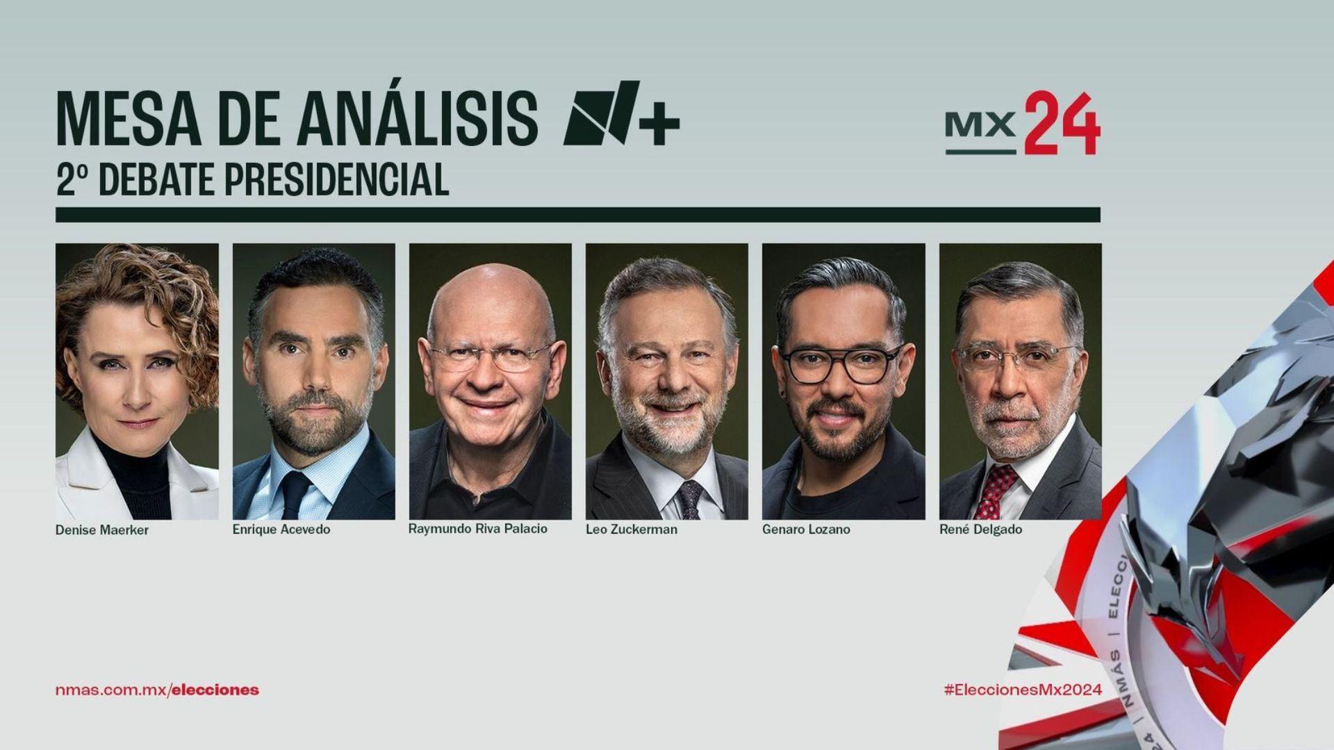 Sigue En Vivo el Segundo Debate Presidencial 2024 Las Mejores Frases