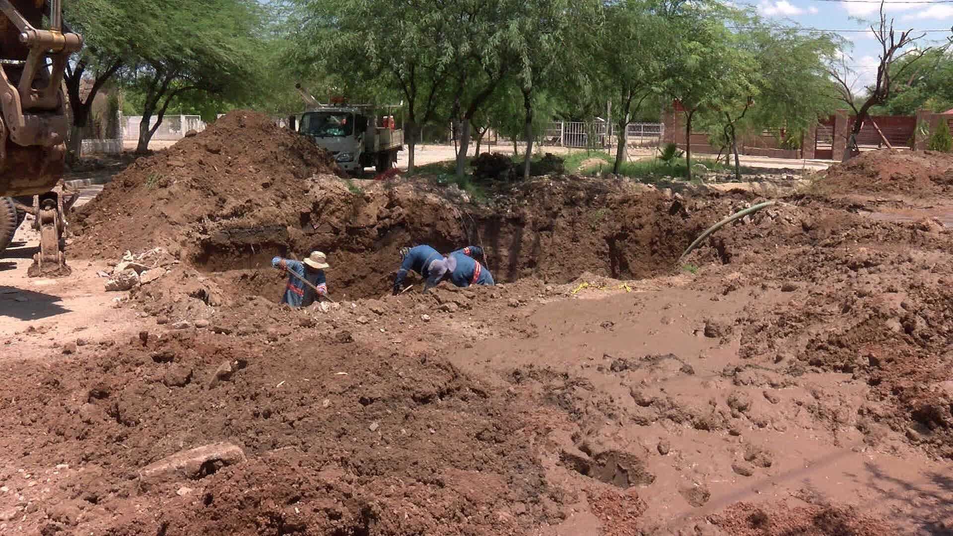 Seguirán Sin Agua Colonias del Norte por Trabajos en Tubería