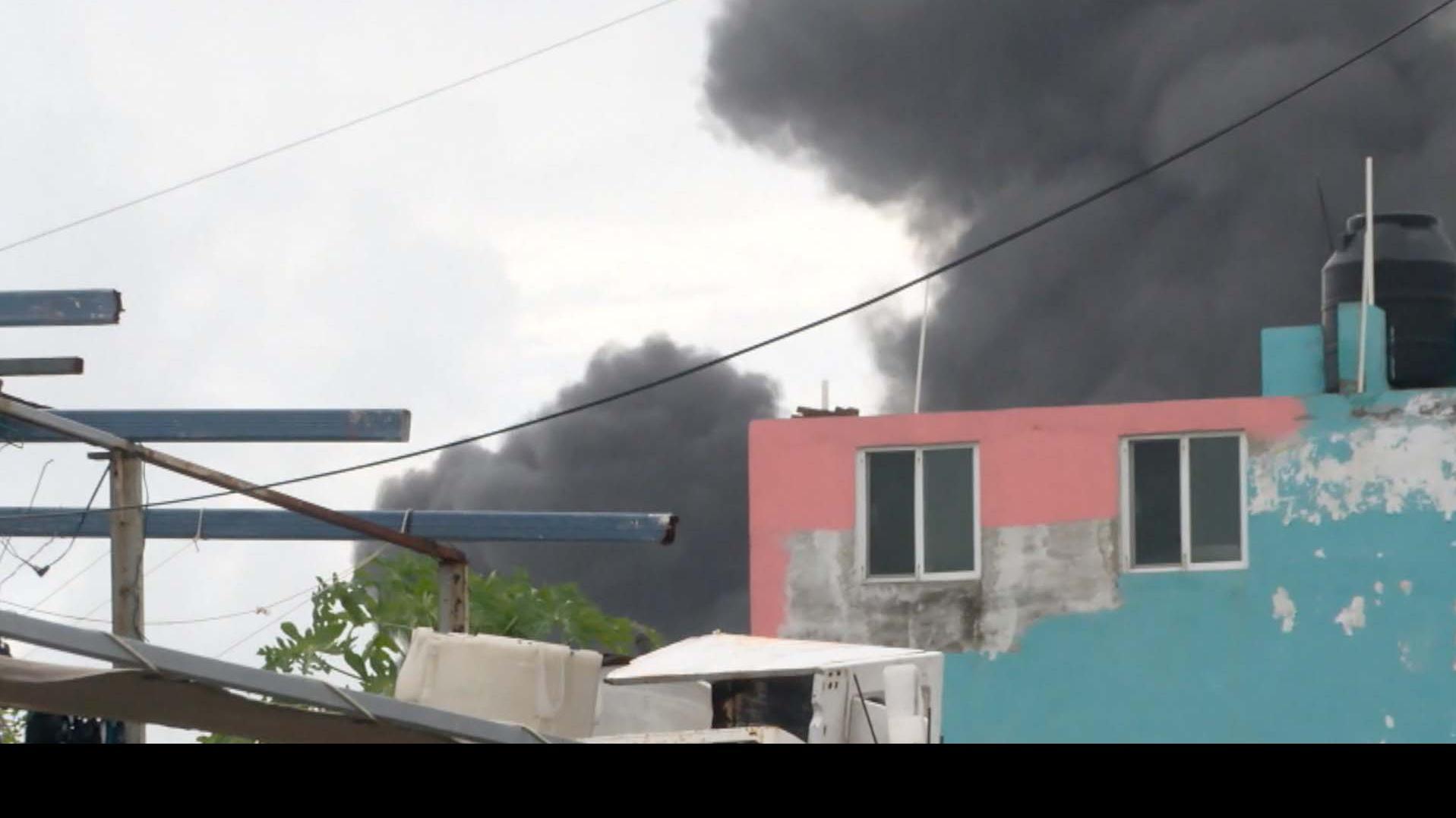 Incendio por Falla Eléctrica en Refinería Francisco I. Madero en Ciudad Madero