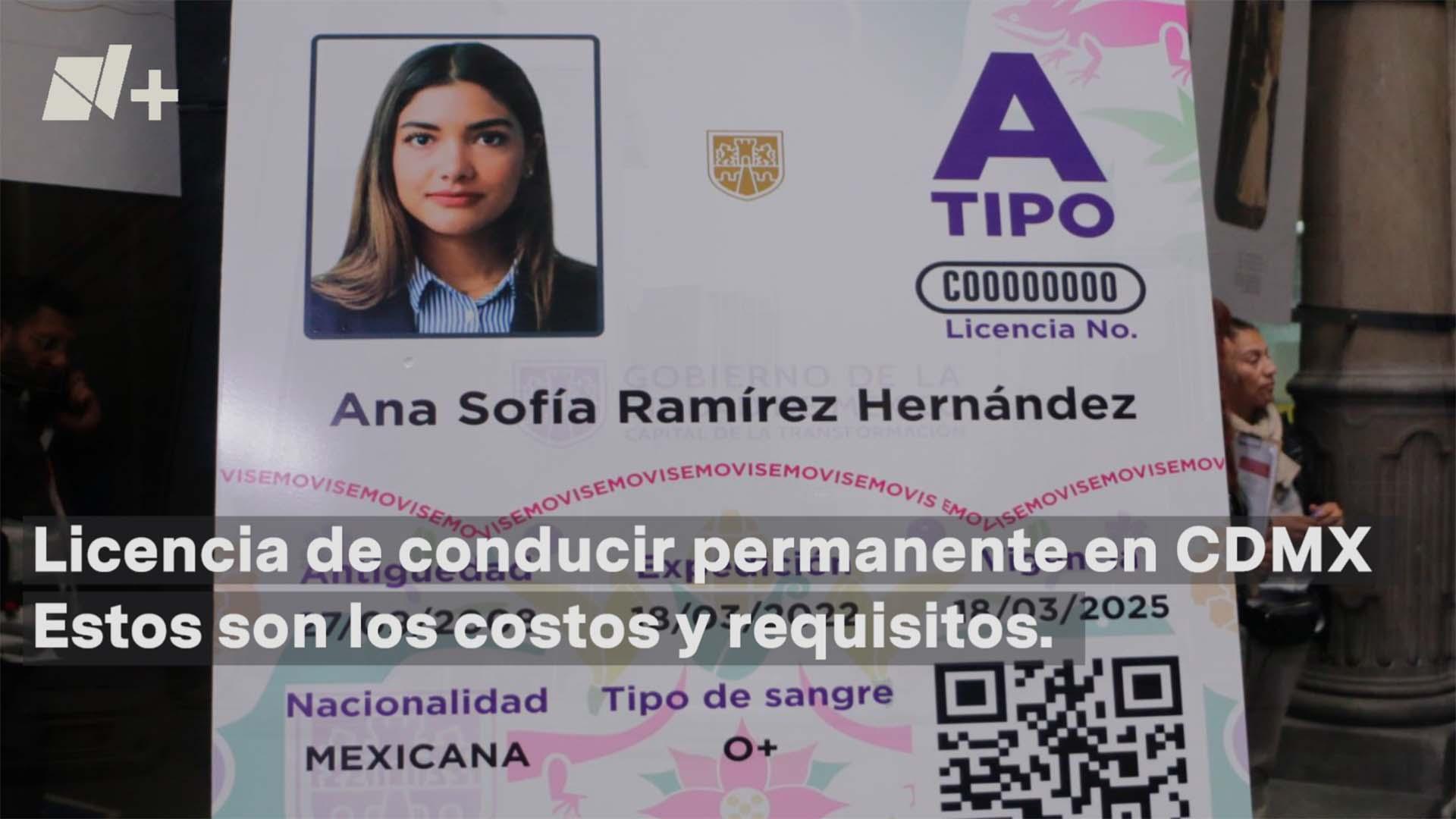 Foto: Licencias de Conducir Permanente CDMX