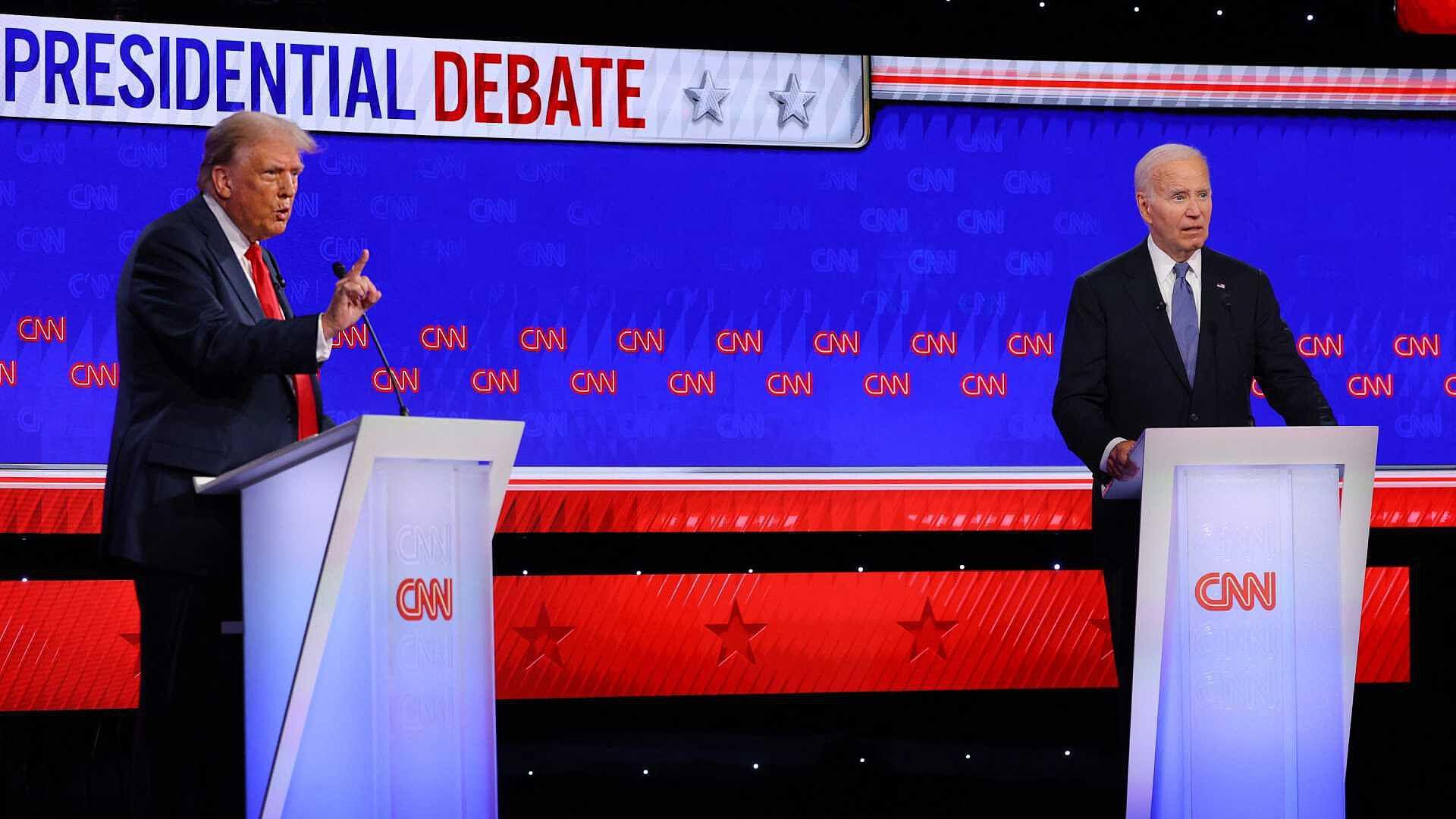foto: Primer Debate Presidencial Estados Unidos 2024