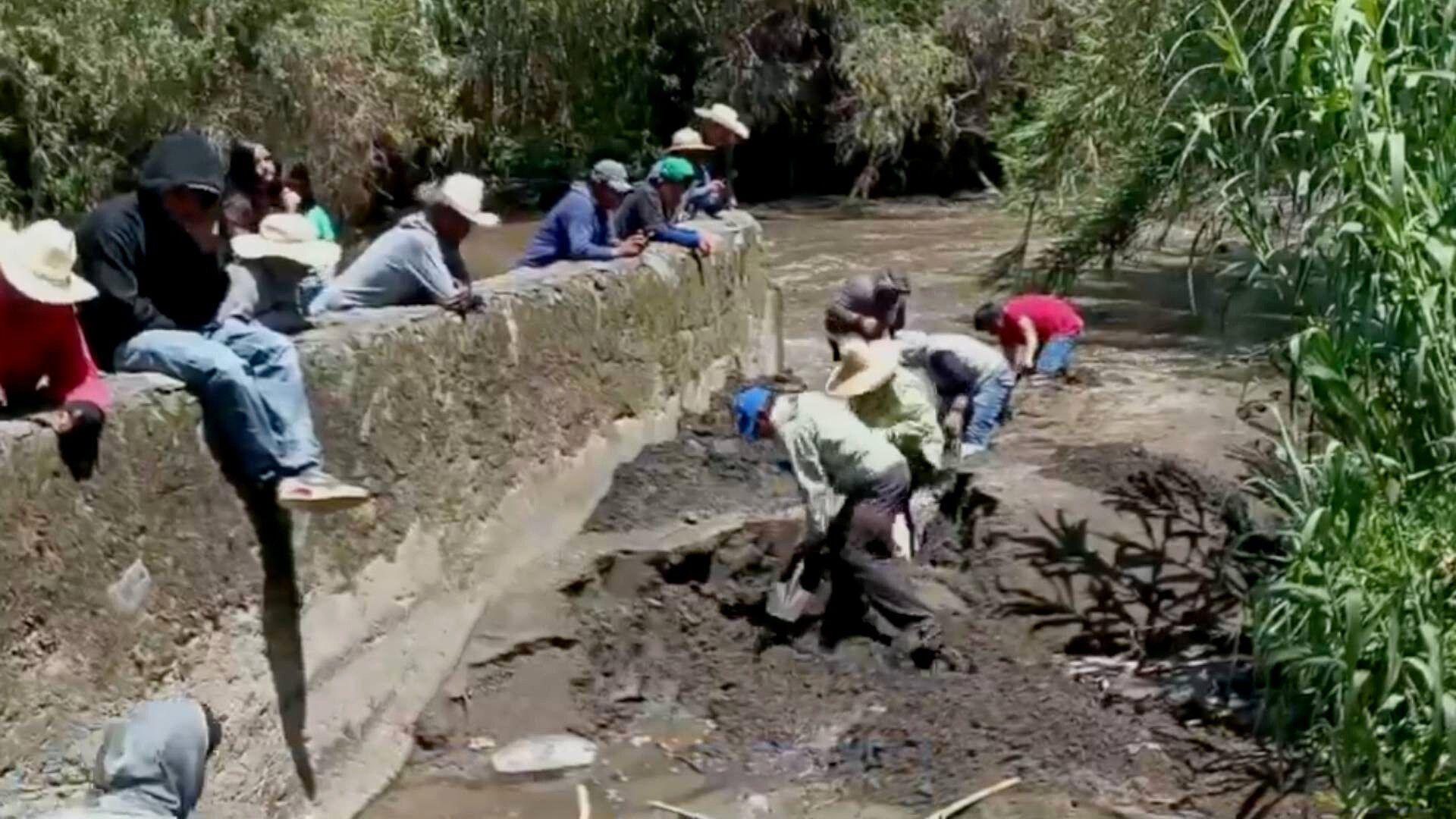 Crisis por Aludes en Canal de Riego y Presa Zihuacan de Atlixco