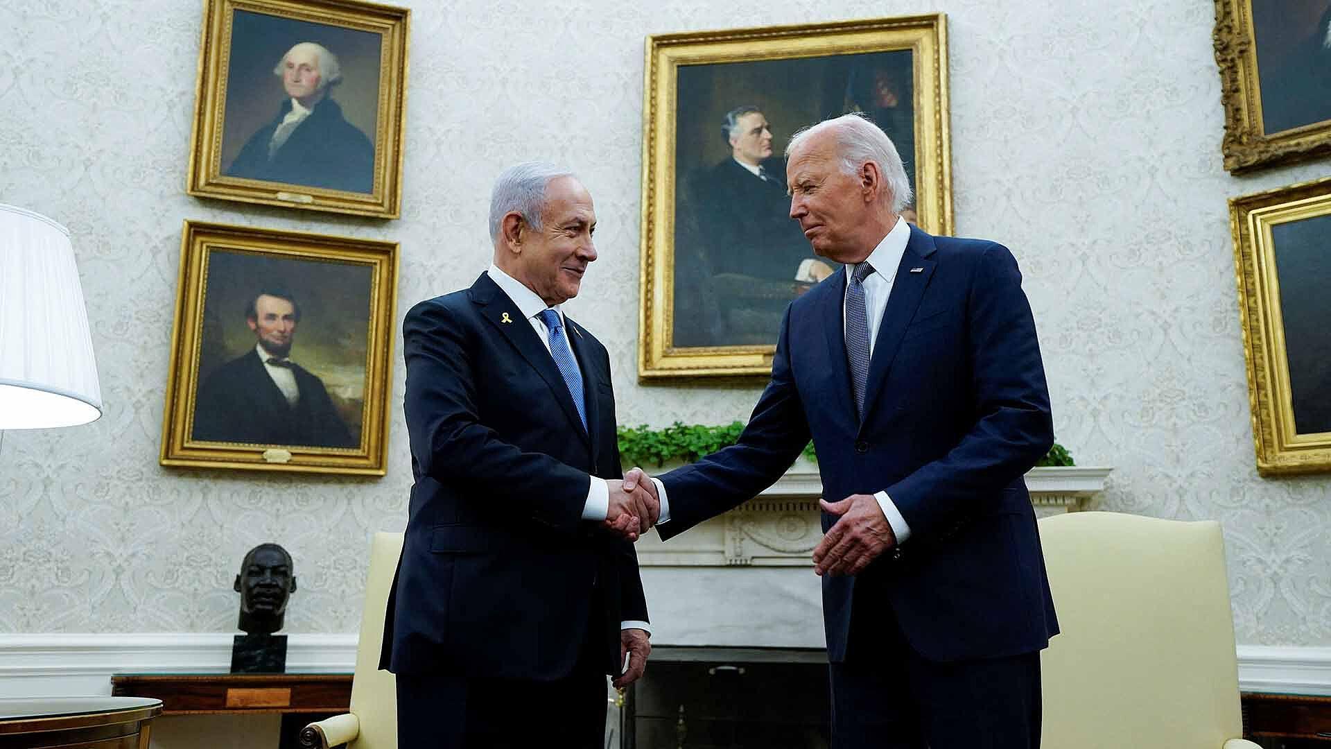 Foto: Biden Netanyahu 2024