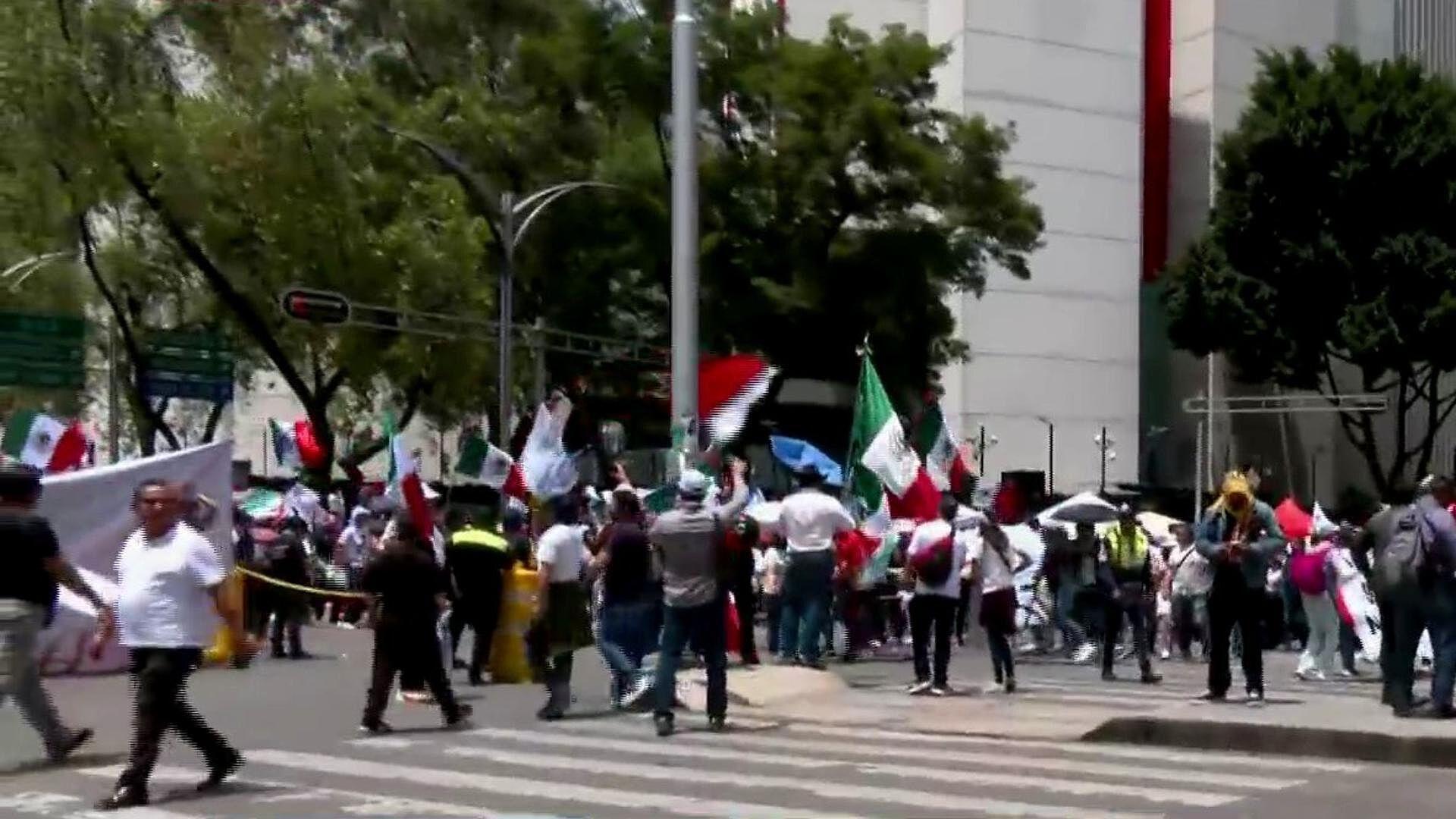 Foto: Tránsito Lento en Paseo de la Reforma