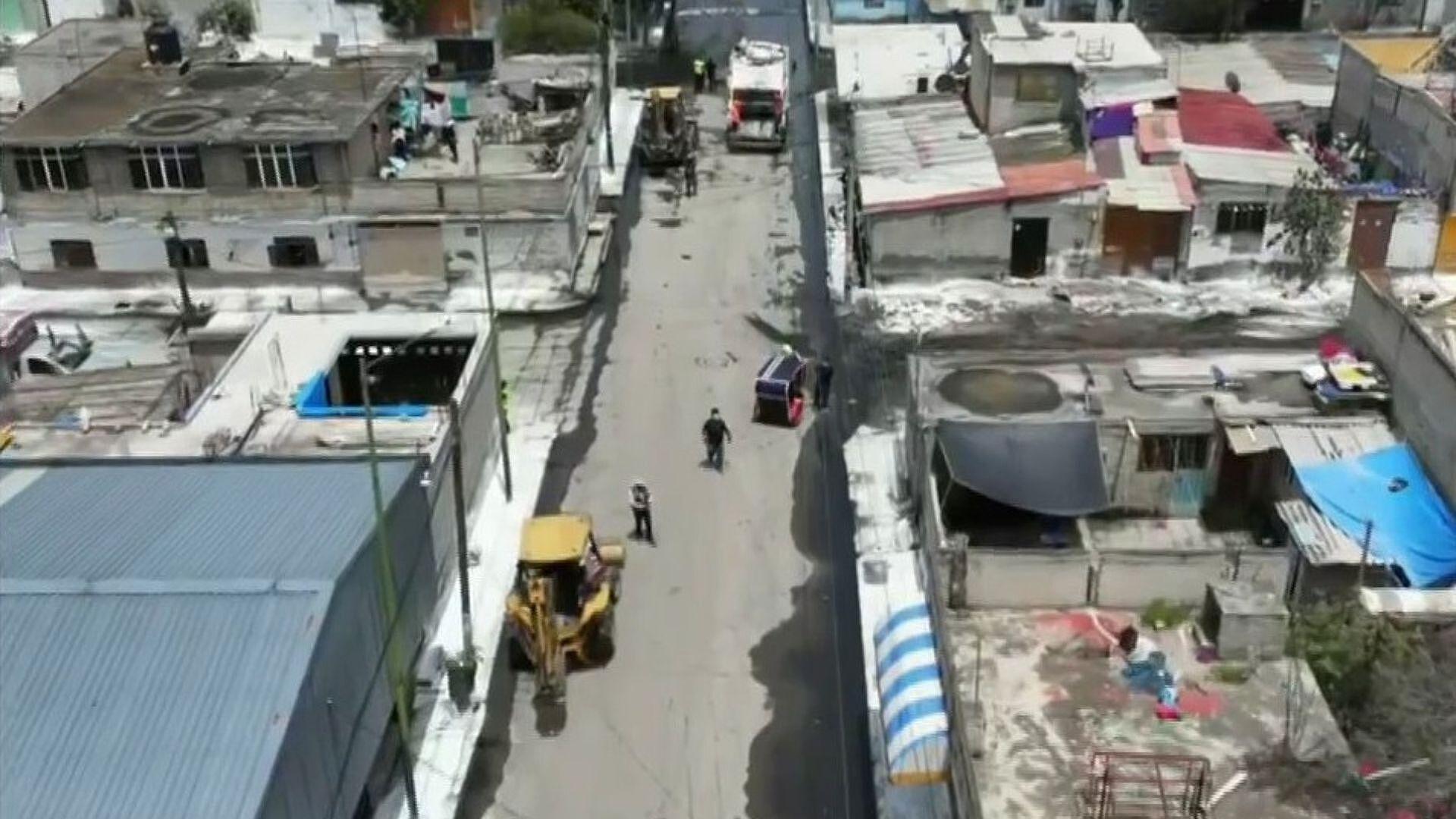 Foto: Así se Ven Desde el Aire las Calles Secas en Chalco, Edomex