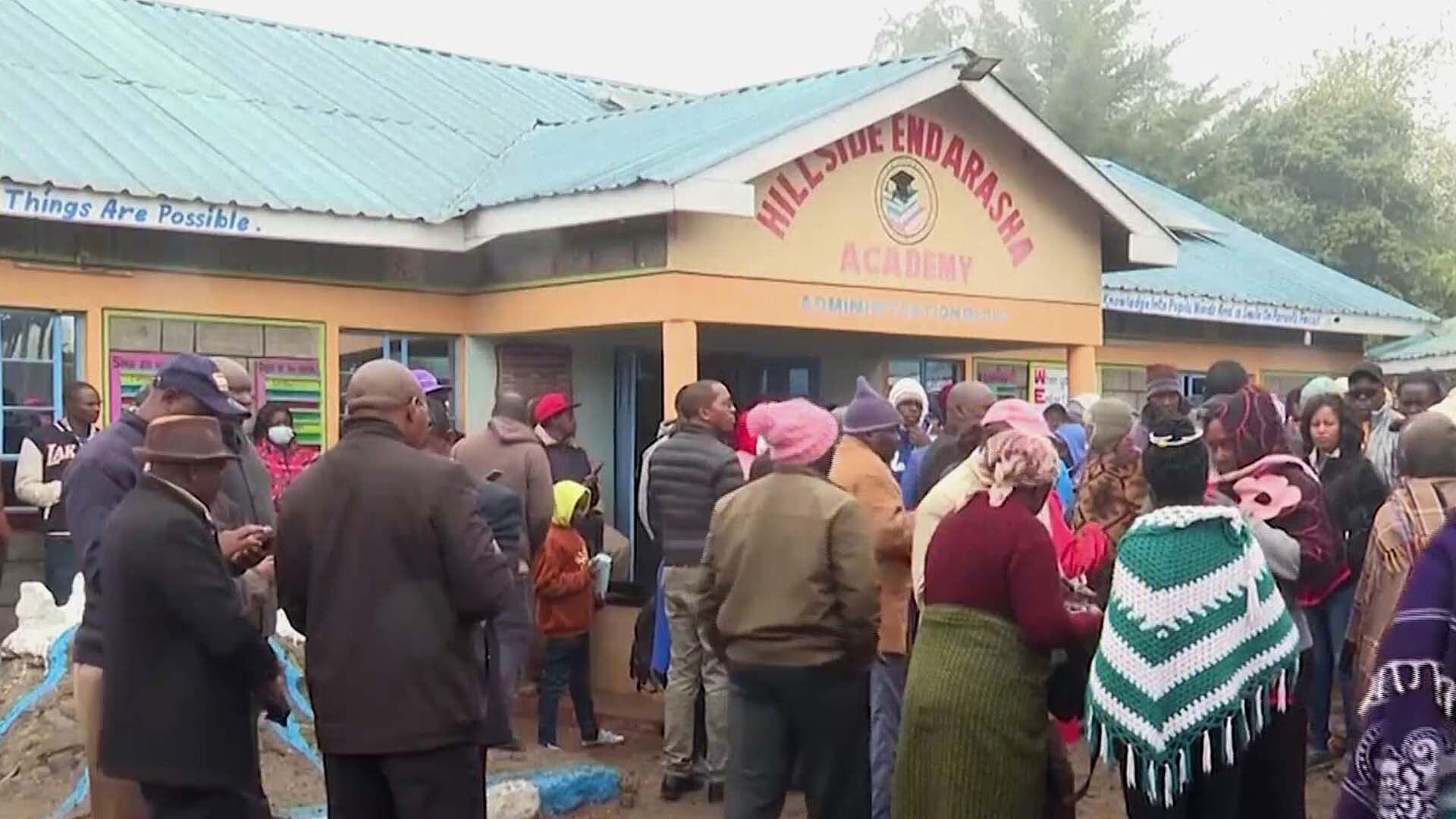 Foto: Kenia Incendio Escuela 