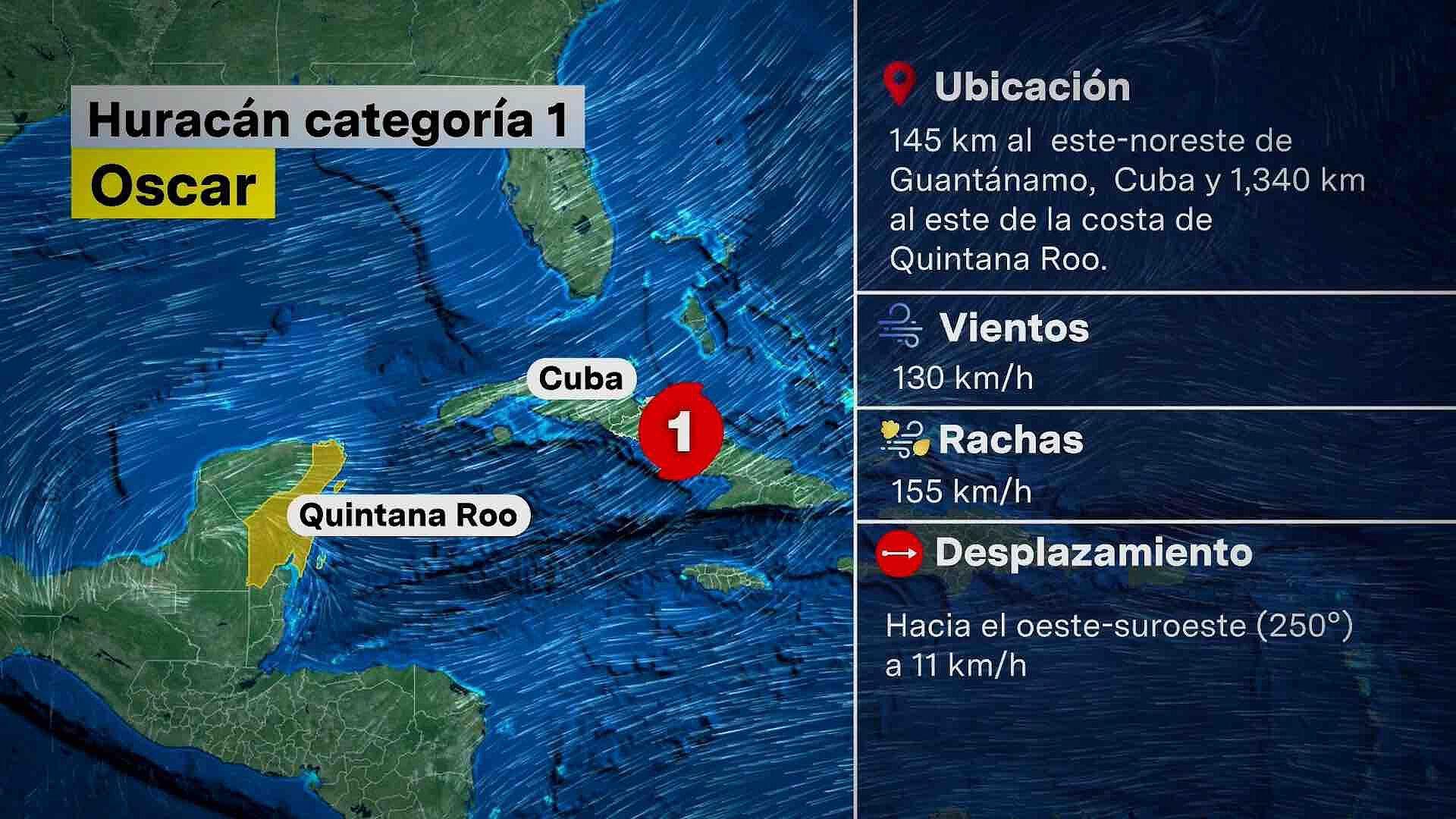 Foto: Huracán Óscar Toca Tierra en Cuba en la Provincia de Guantánamo