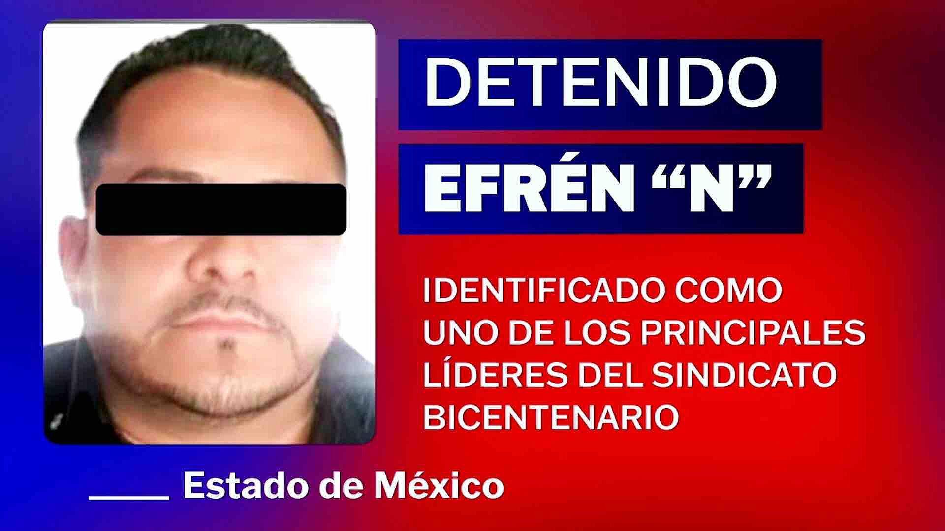 Foto: Detienen a Uno de los Principales Líderes del Grupo Criminal Sindicato Bicentenario en Edomex