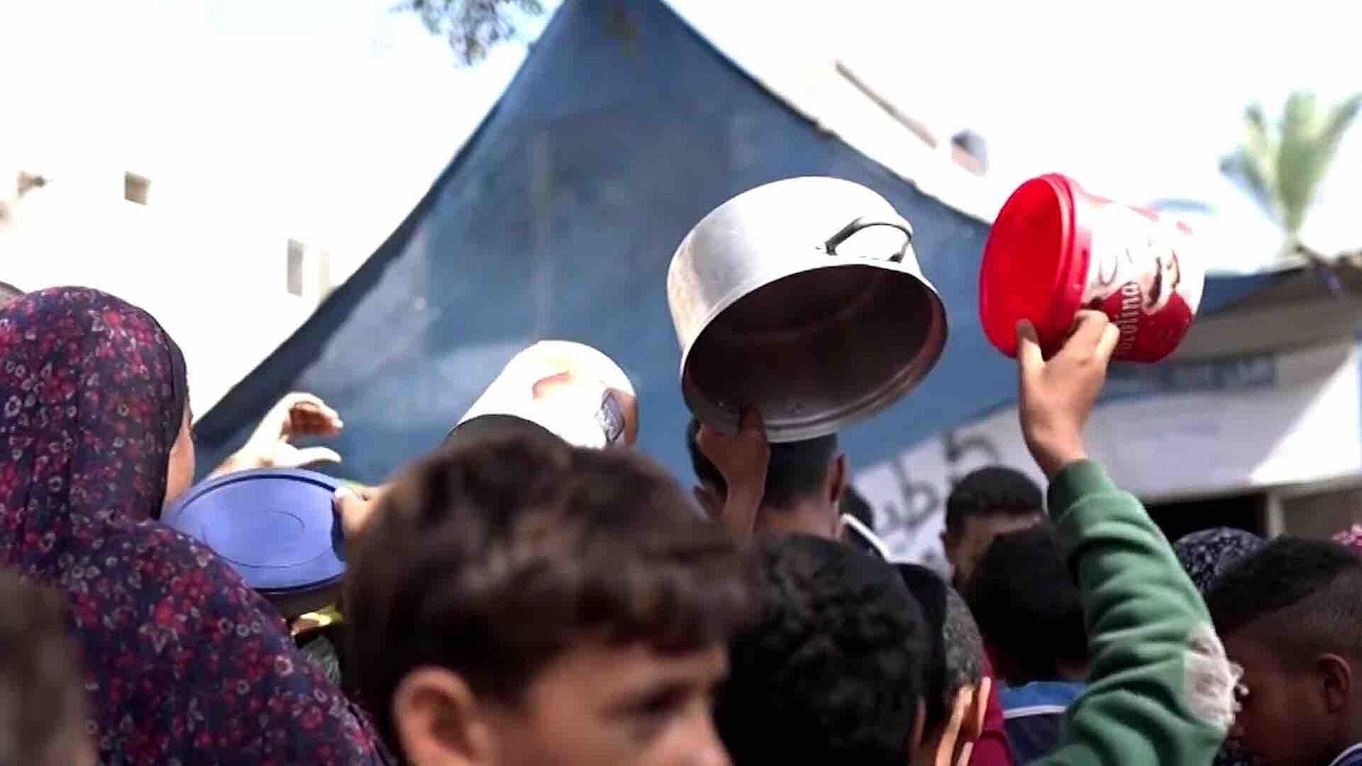 Foto: Alertan por Riesgo de Hambruna en la Franja de Gaza por los Combates de Israel