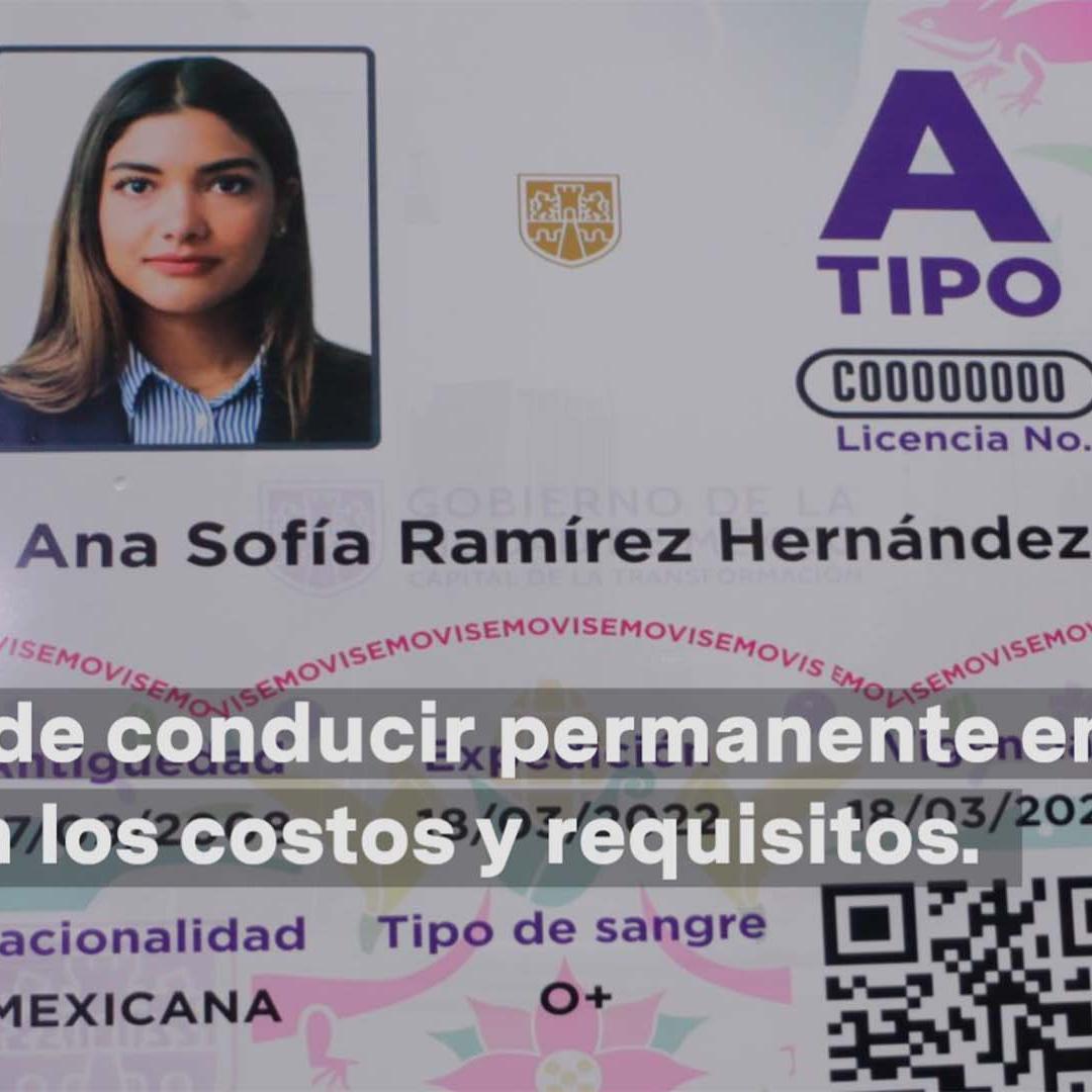 Foto: Licencias de Conducir Permanente CDMX